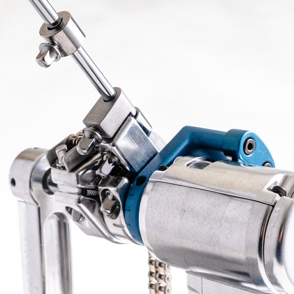 Dixon Precision Coil Chain Drive Single Bass Drum Pedal - Professional Drum Kit Accessory for Live Performances & Studio Recording