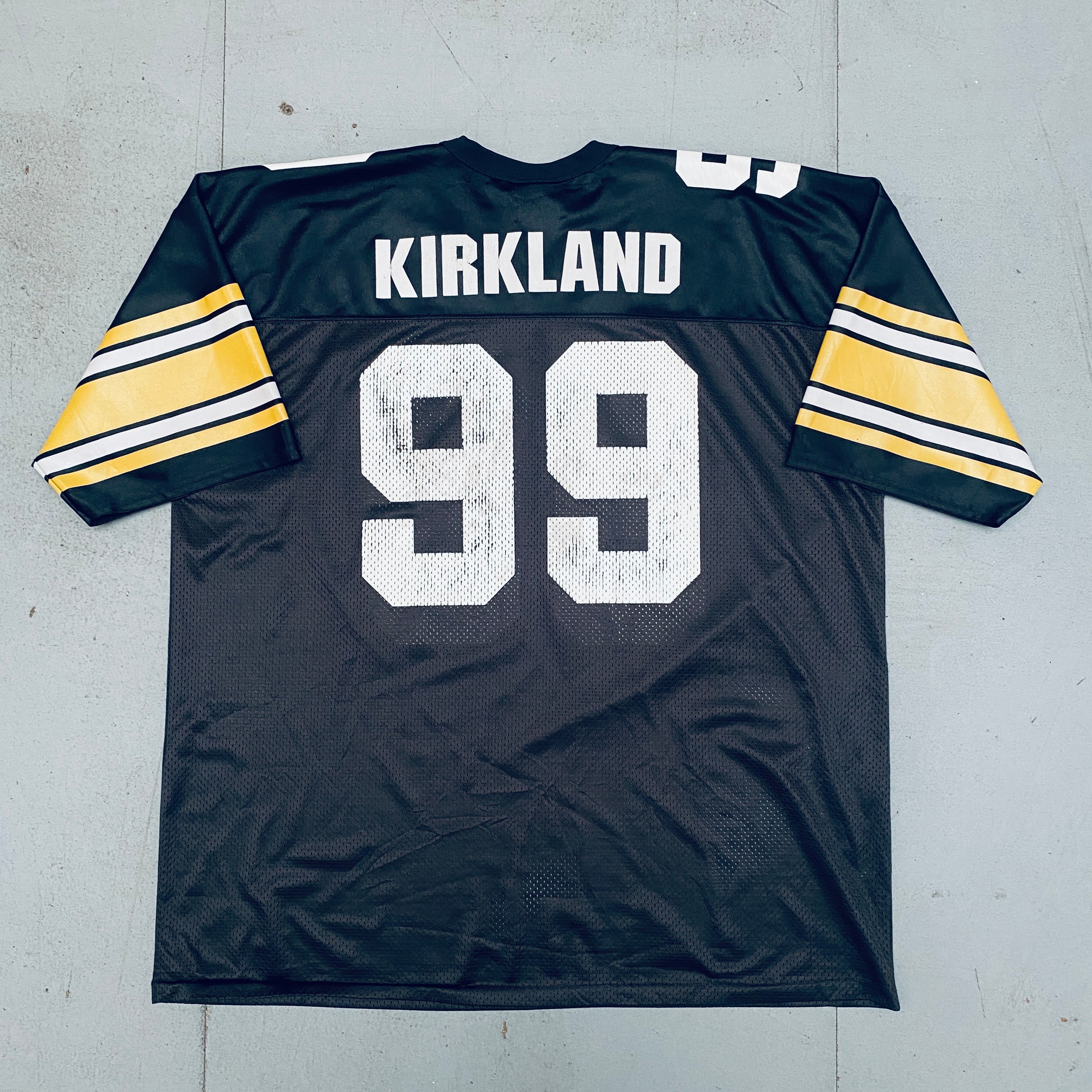 Official Pittsburgh Steelers Levon Kirkland 1997-1998 NFL Jersey - XXL Size for Men - Vintage Football Collectible for Fans & Sports Memorabilia Enthusiasts - Perfect for Game Day, Tailgating & Steelers Merchandise Collection