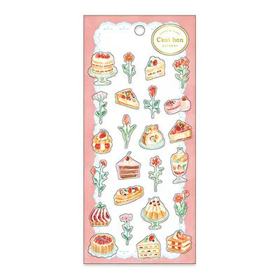 Premium C'est Bon Dark Pink Stickers - Waterproof Vinyl Decals for Laptops, Water Bottles & DIY Crafts - Cute Aesthetic Stickers for Scrapbooking, Journals & Planner Decor