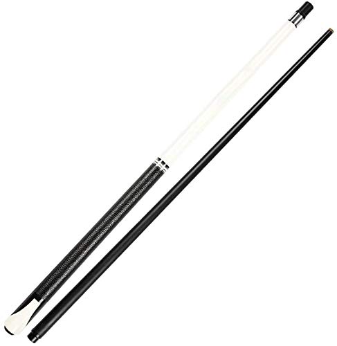 Professional 58 Inch Pool Cue Stick - 1/2 Jointed Straight Billiard Cue with 10.8mm Tip & Premium Grip (19-20oz) - White Pool Cue for Men - Perfect for Home Bars, Game Rooms & Professional Play
