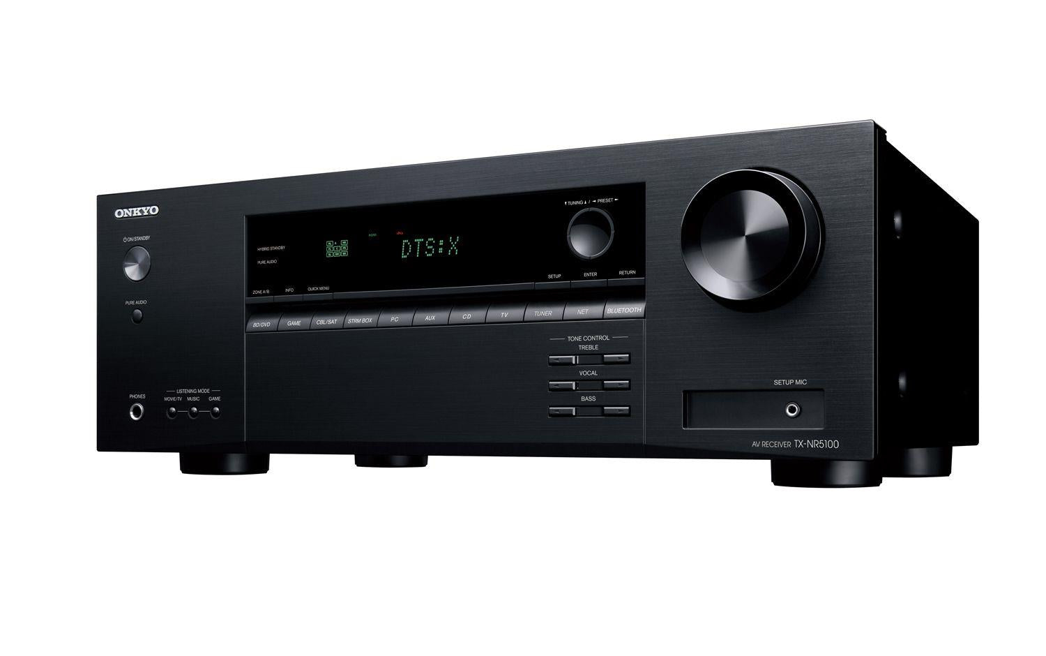 Onkyo TX-NR5100 7.2 Channel 8K Network AV Receiver with Dolby Atmos (2021 Model) - Premium Home Theater Sound System for Movies, Music & Gaming
