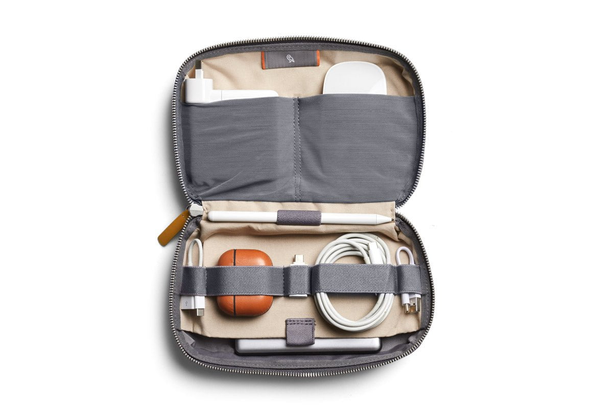 Bellroy Tech Kit - Premium Travel Organizer for Cables, Chargers & Accessories | Perfect for Business Trips, Commuting & Daily Use