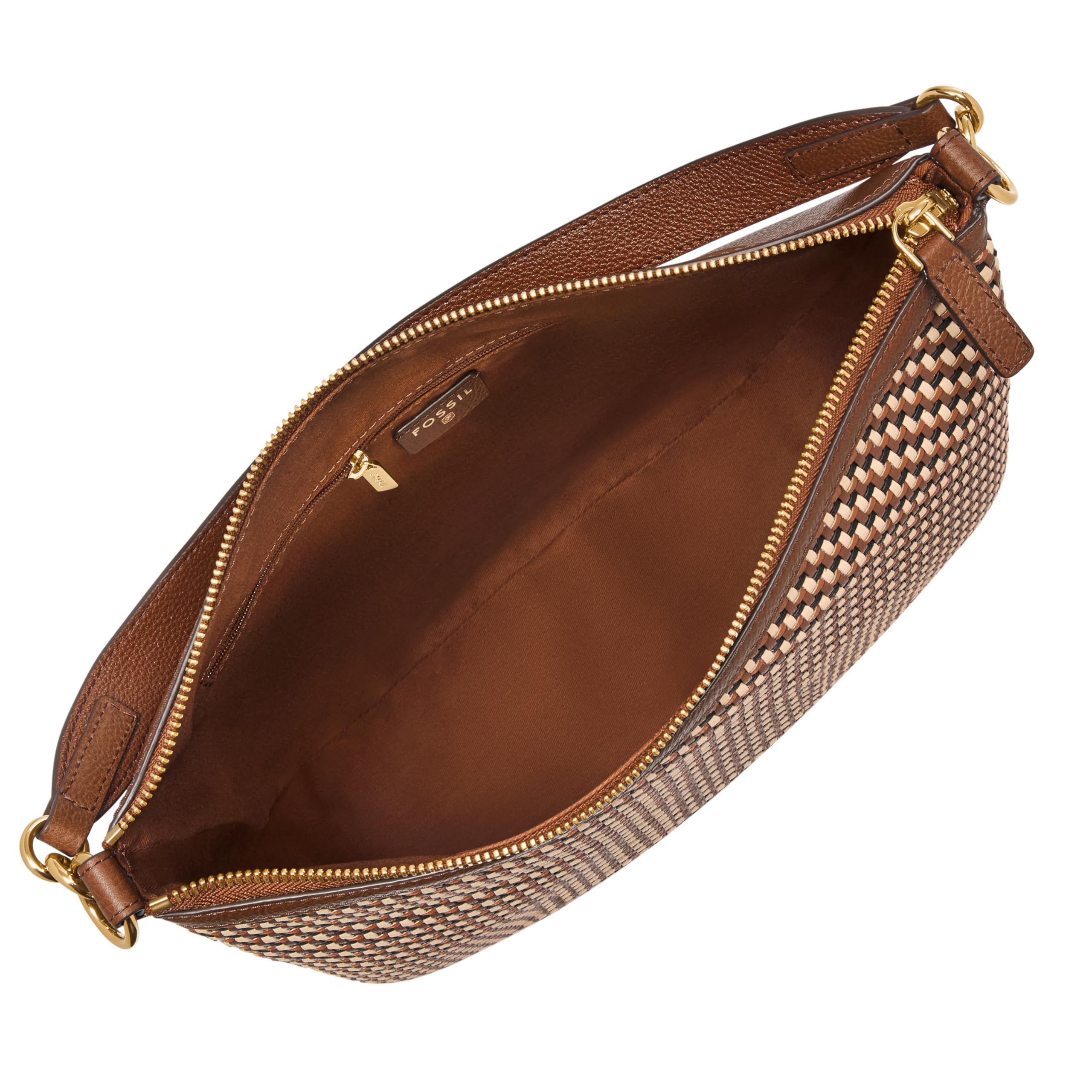 Fossil Women's Jolie Leather Hobo Purse - Stylish Crossbody Handbag for Everyday Use, Work & Travel | Genuine Leather Shoulder Bag for Women