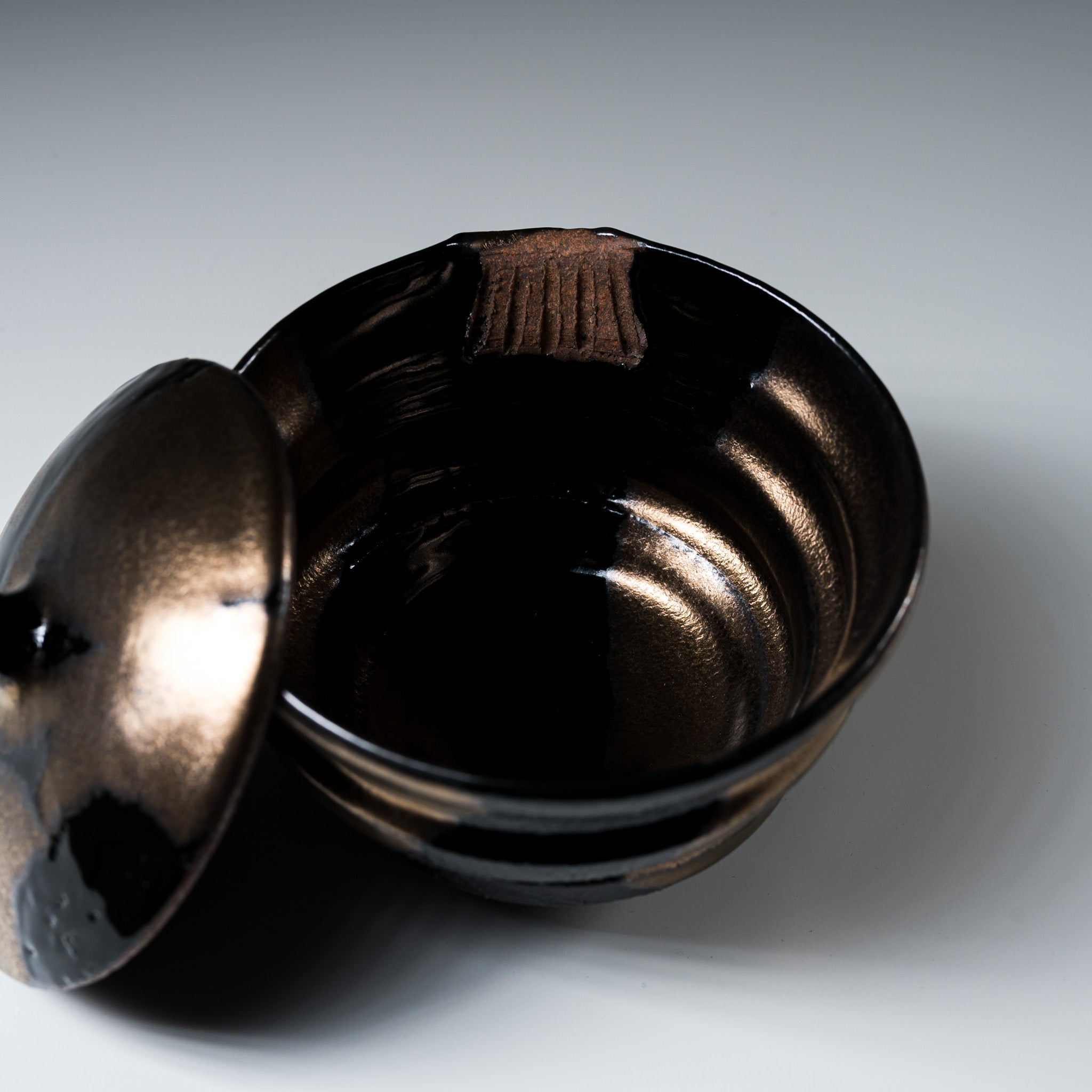 NINSHU Houhin Teapot - Japanese Zen Ceramic Teapot for Loose Leaf Tea | Perfect for Tea Ceremony, Meditation & Home Decor