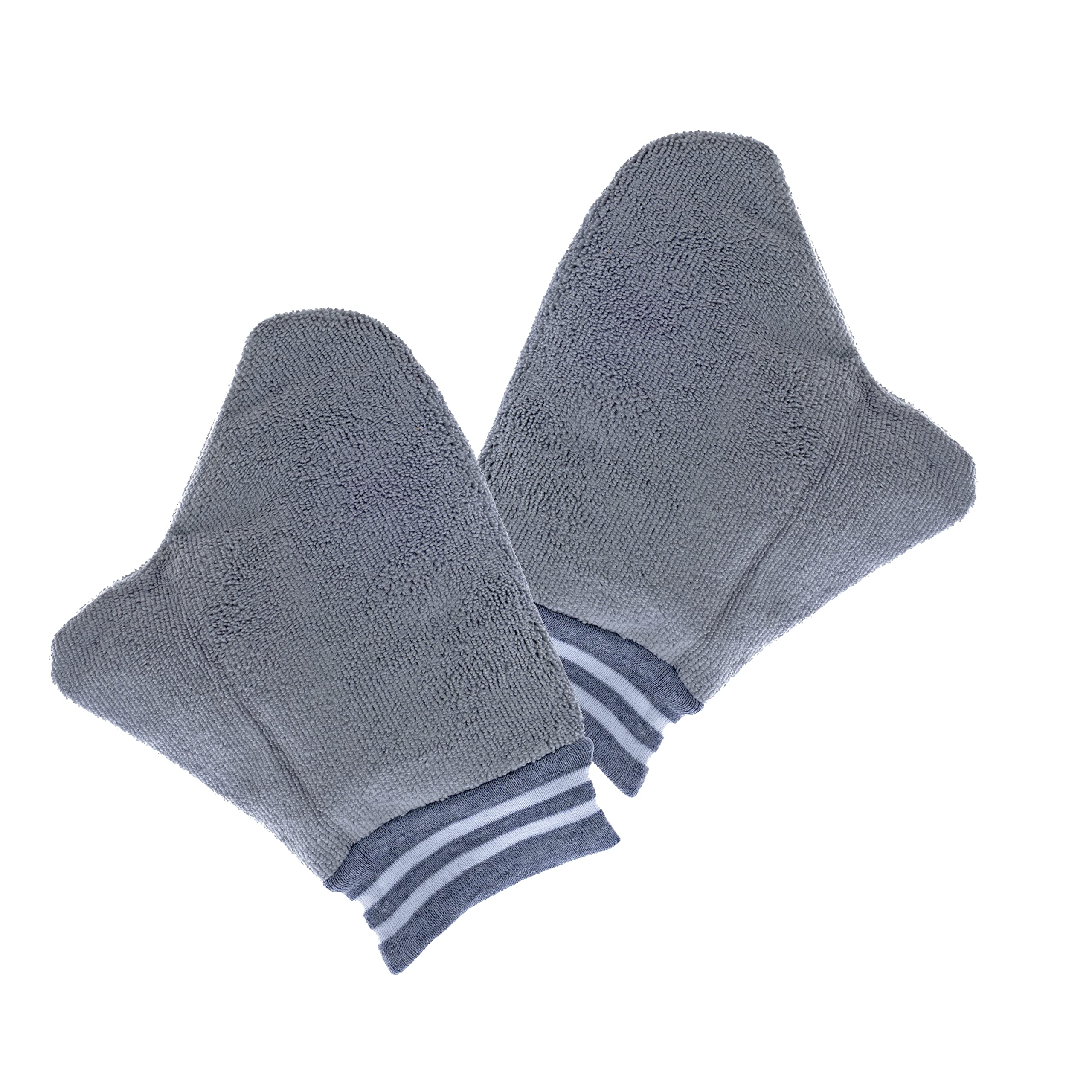 Superior Microfiber Cleaning Gloves - Reusable Dusting Mitt for Plants, Silver Polish, Car Detailing & Scratch-Free Cleaning | Washable for Indoor & Outdoor Use | Perfect for Housekeeping, Gardening & Auto Care