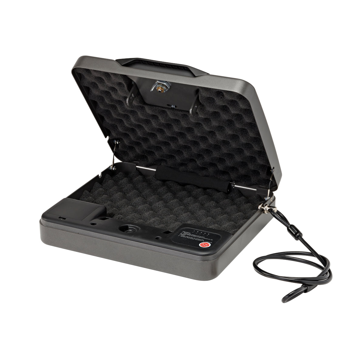 Hornady Rapid Safe 4800KP XXL RFID Handgun Safe - Fast Access Biometric & RFID Lock for Pistols - Secure Storage for Home, Office, or Vehicle Use