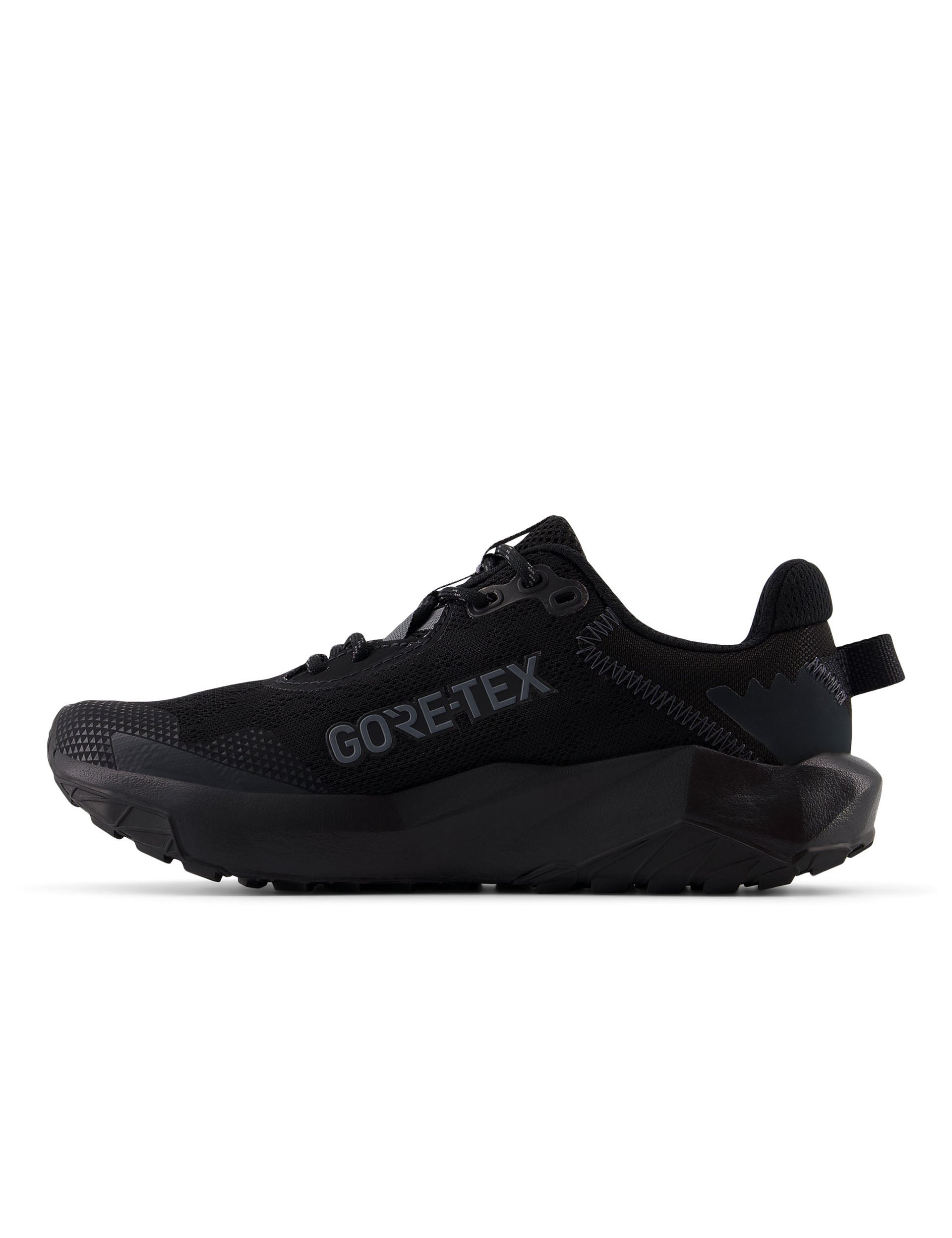DynaSoft Nitrel v6 Gore-Tex Waterproof Hiking Shoes for Men & Women - Black | Lightweight Trail Running & Outdoor Adventure Footwear