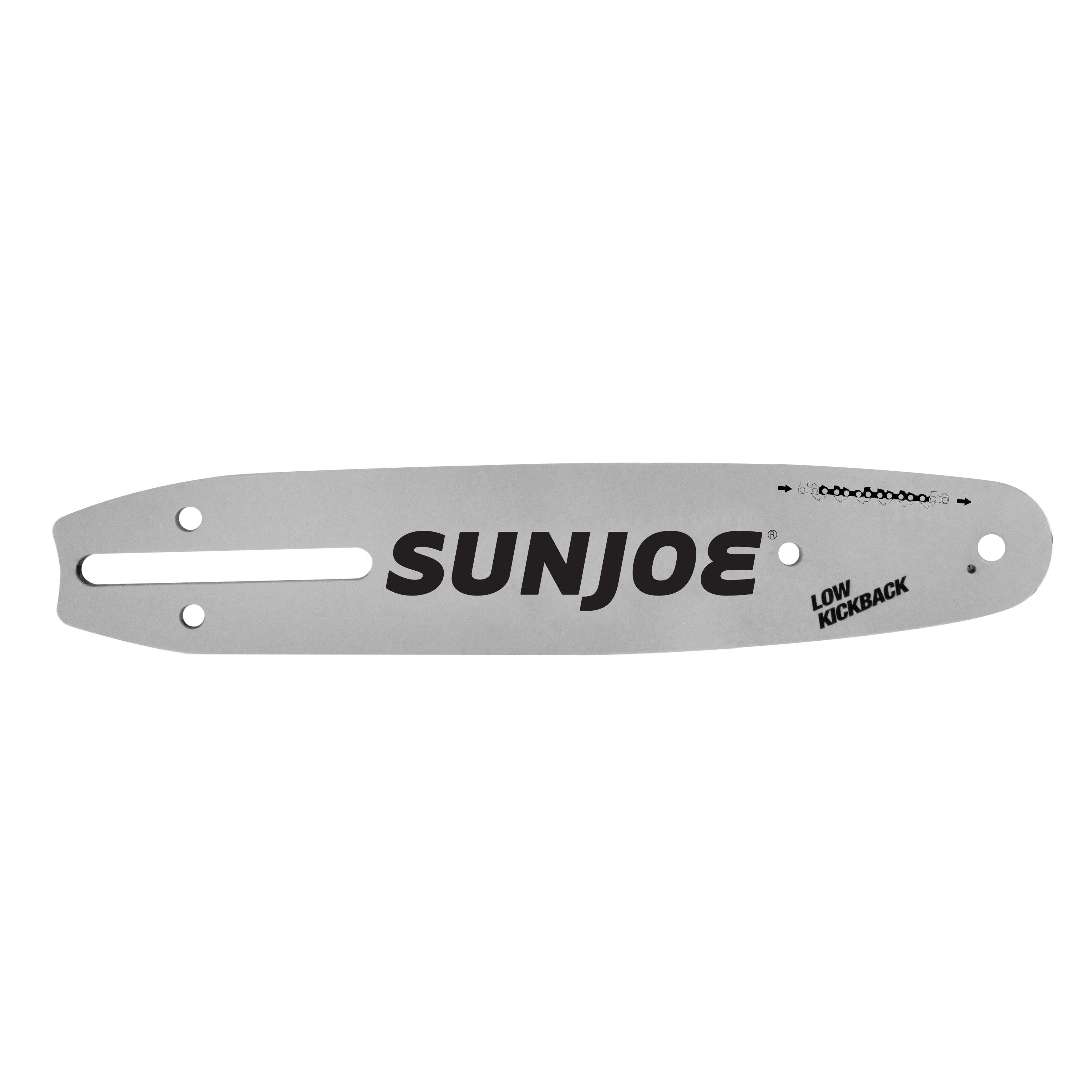 Sun Joe SWJ 10BAR Replacement Bar for SWJ803E & SWJ807E 24V Chainsaws - Perfect for Tree Trimming, Pruning, and DIY Wood Cutting Projects