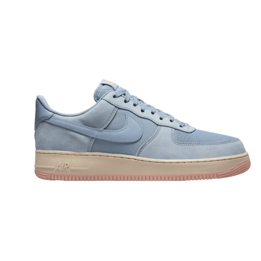 Nike Air Force 1 '07 LX Sneakers - Ashen Slate Red Stardust Colorway | Men's/Women's Basketball Shoes for Casual Wear & Street Style Fashion
