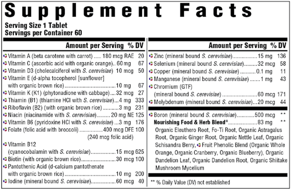 Innate Response Men's One Daily Iron-Free Multivitamin Supplement - Supports Energy, Immunity & Overall Health for Active Men