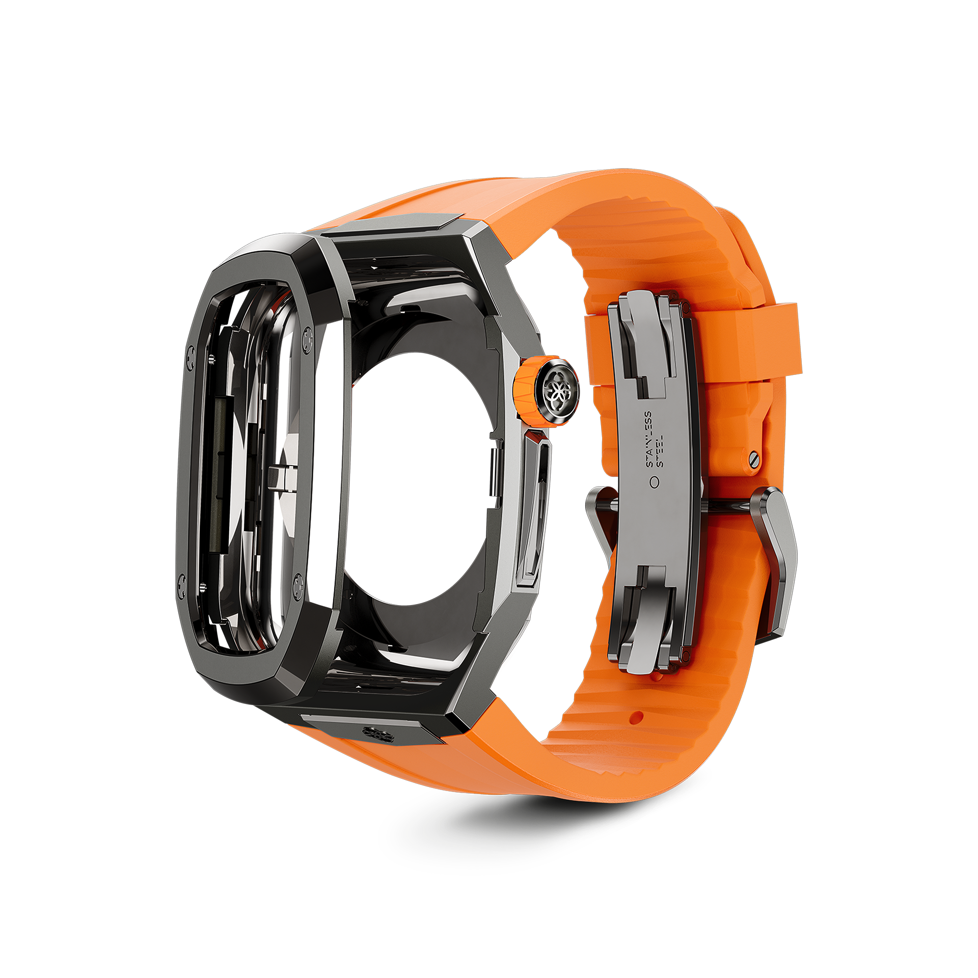 Apple Watch Case SPIII45 - Sunset Orange Protective Cover for Apple Watch Series 1-8, SE - Durable & Slim Design for Everyday Use, Workouts & Outdoor Activities