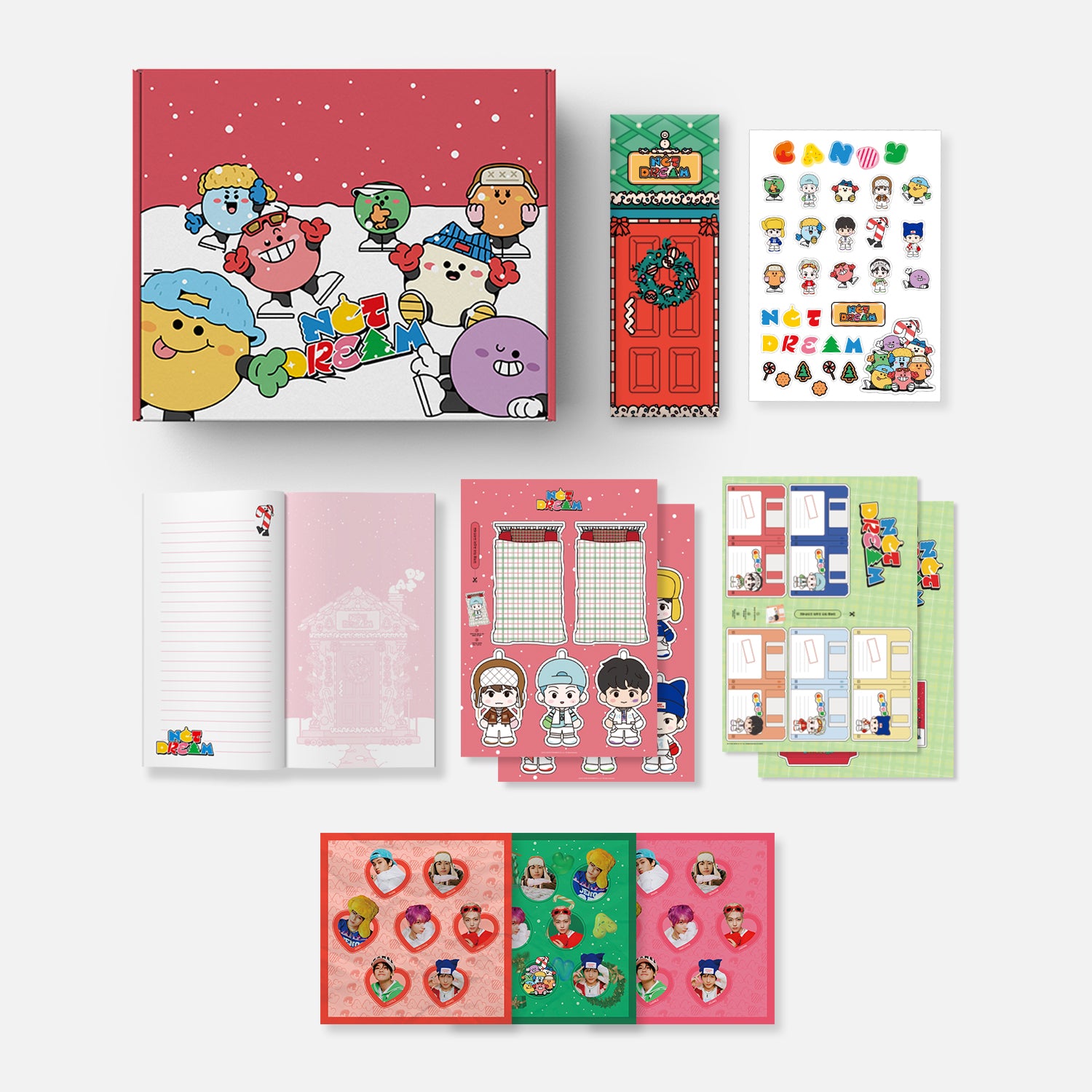 NCT DREAM CANDY Official Merchandise Y2K Kit - Limited Edition Kpop Fan Gift Set for Concerts, Collectors & Y2K Fashion Lovers