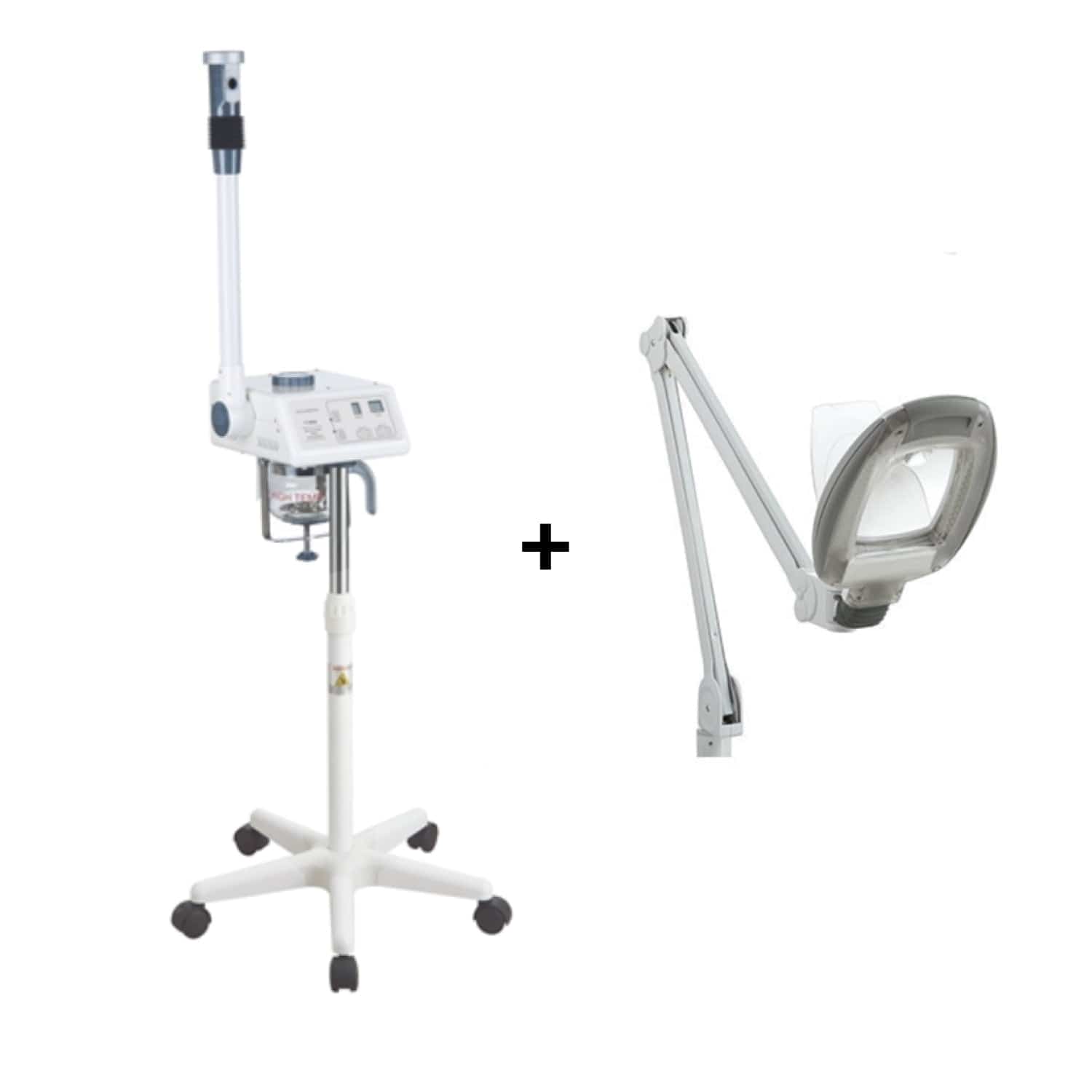 Professional Facial Steamer with Timer & LED Light - F 300A 1005T for Spa, Skincare & Home Relaxation