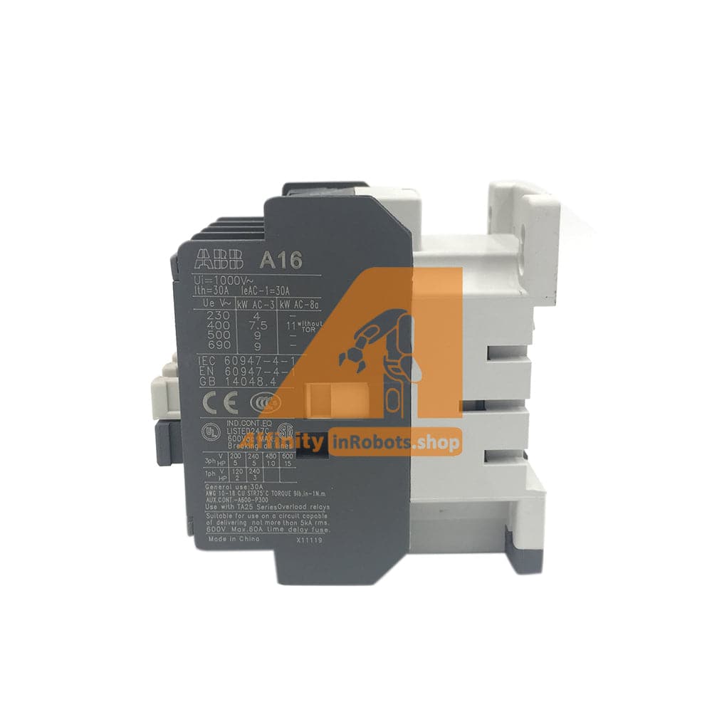 ABB A16 40 00 Contactor 110V A164000 - Heavy Duty Electrical Relay for Industrial Automation & Motor Control | Perfect for HVAC Systems, Pumps & Machinery
