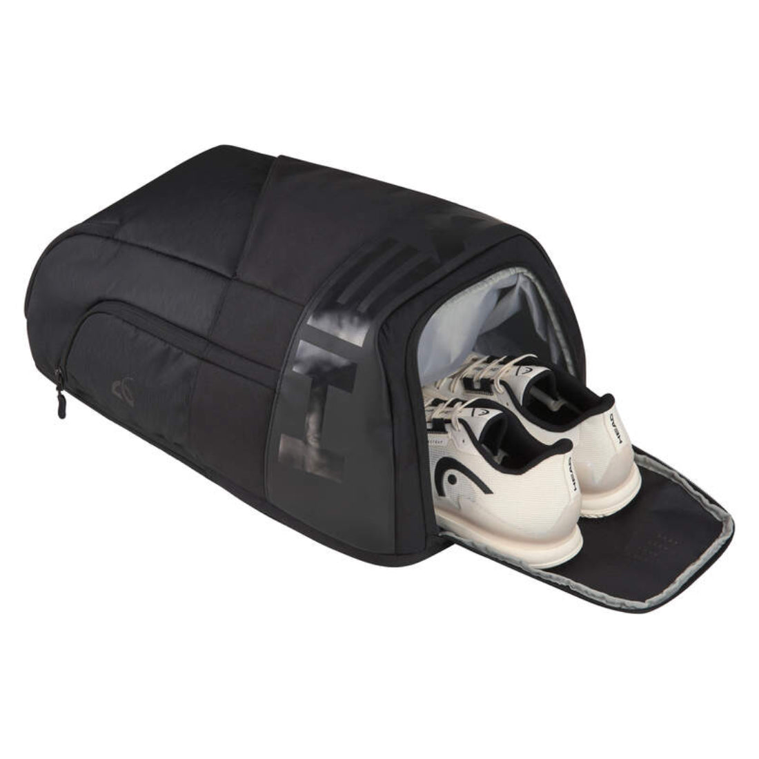 Head Pro X 28L Tennis Backpack with 3 Racket Compartments - Durable Black Sports Bag for Tennis, Badminton & Squash Players | Perfect for Training, Tournaments & Gym Use
