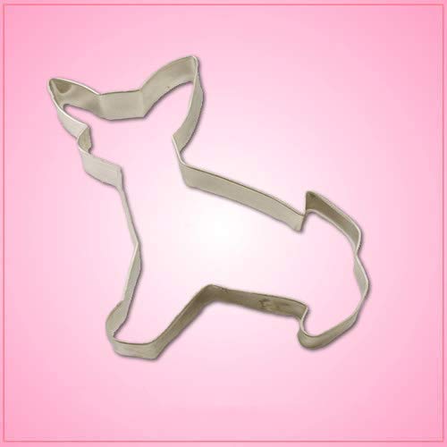 Chihuahua Cookie Cutter - Stainless Steel Dog Bone Shaped Cookie Mold for Baking (1 Piece) | Perfect for DIY Dog Treats, Puppy Birthday Parties & Pet Lover Gifts