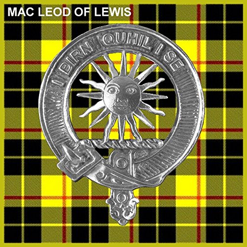 Authentic Lewis MacLeod Scottish Clan Crest Badge Sporran - Perfect for Highland Dress, Tartan Events & Scottish Heritage Celebrations