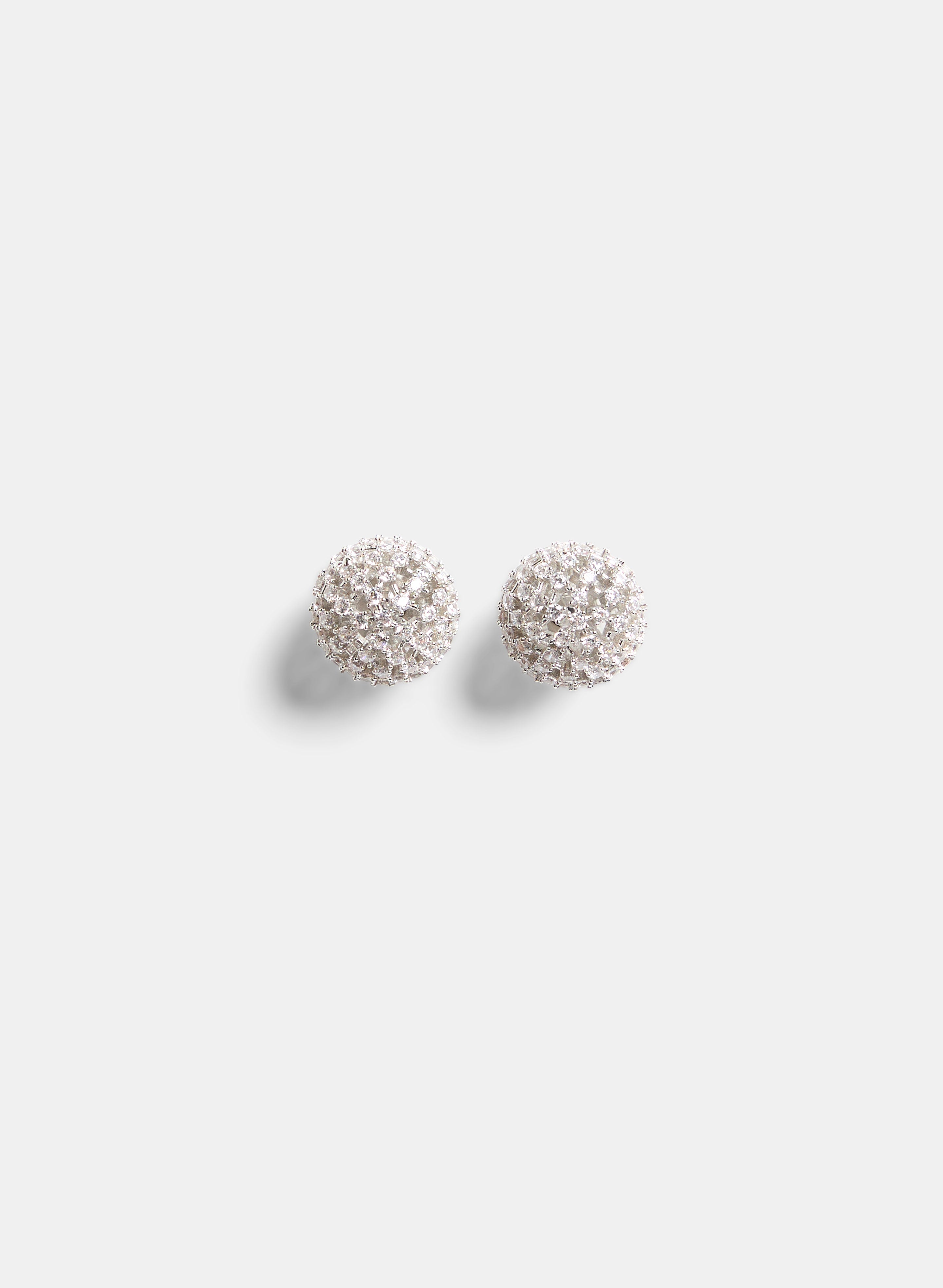 Crystal Front Pearl Back Earrings for Women - Elegant Dangle Drop Earrings for Wedding, Party & Special Occasions