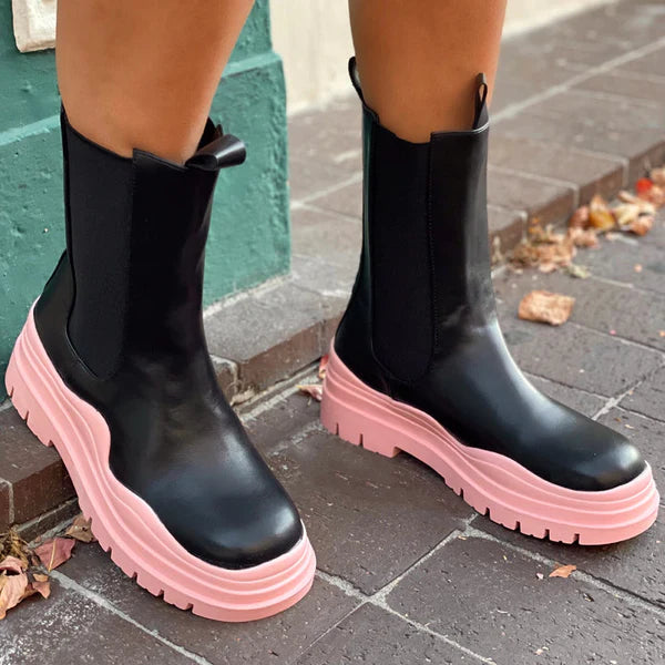 Pink Boots for Women - Stylish & Comfortable Winter Snow Boots for Outdoor, Hiking & Fashion | Waterproof & Warm Cold Weather Footwear