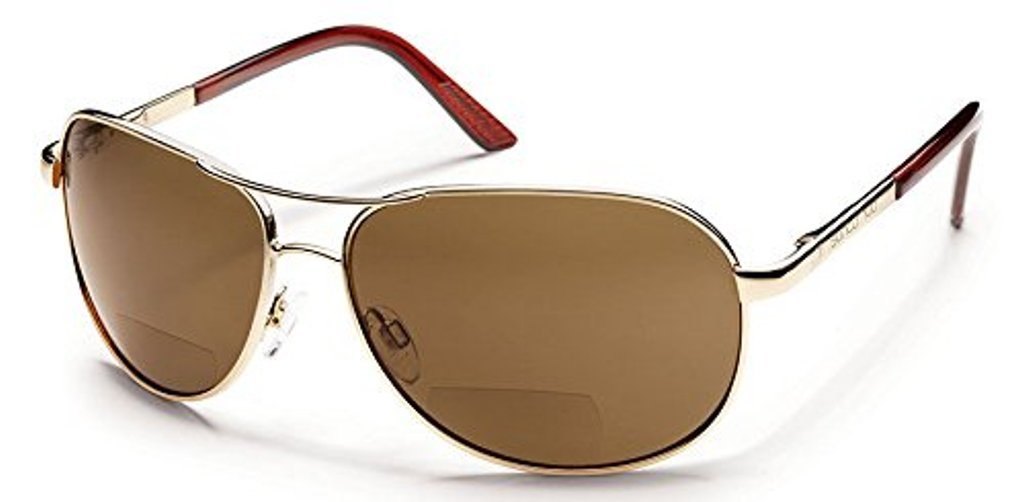 Suncloud Optics Aviator Readers - Polarized Sunglasses for Men & Women with UV Protection - Perfect for Driving, Fishing, and Outdoor Activities