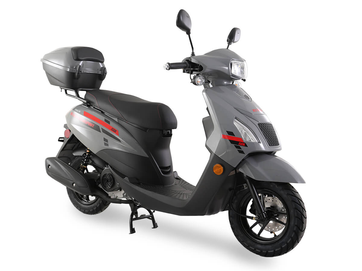 Venom Cali 50cc Moped Scooter - Automatic Transmission for Urban Commuting & Short Trips