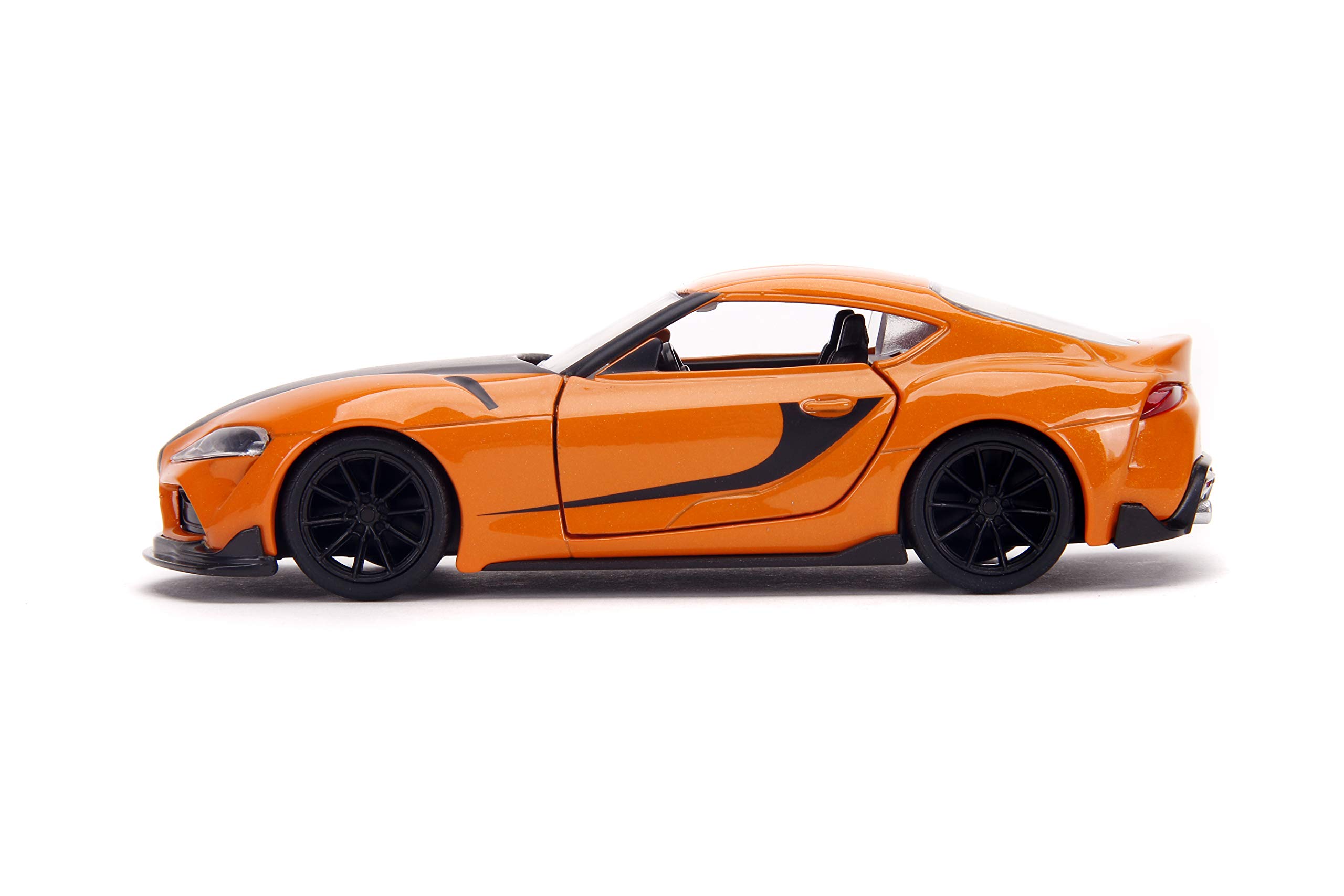 Jada Toys Fast & Furious 1:32 Scale 2020 Toyota Supra Die-Cast Model Car - Collectible Toy for Kids & Adults (Yellow) - Perfect for Movie Fans, Car Enthusiasts & Display Collections