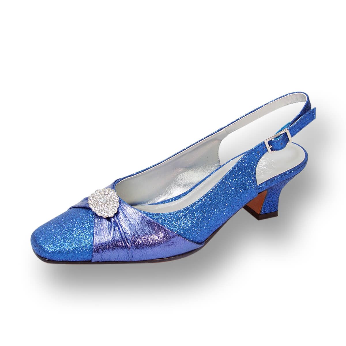 Floral Elaine Women's Wide Width Evening Dress Shoes for Wedding, Prom & Dinner - Elegant Comfort for Special Occasions