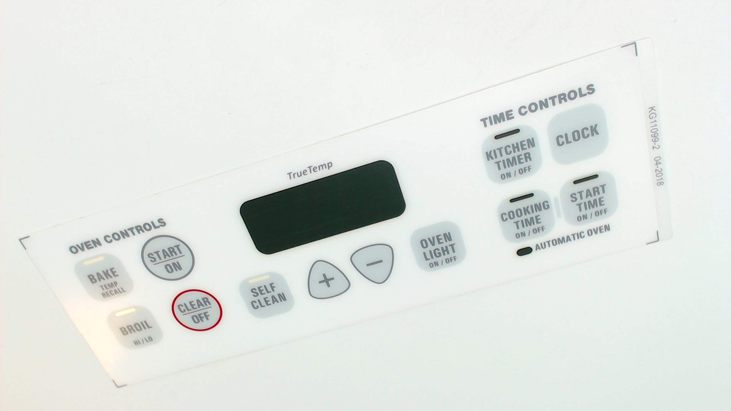 GE Stove Oven Range Overlay Replacement - Compatible with Multiple GE Models | Durable Heat-Resistant Cover for Cooking & Baking