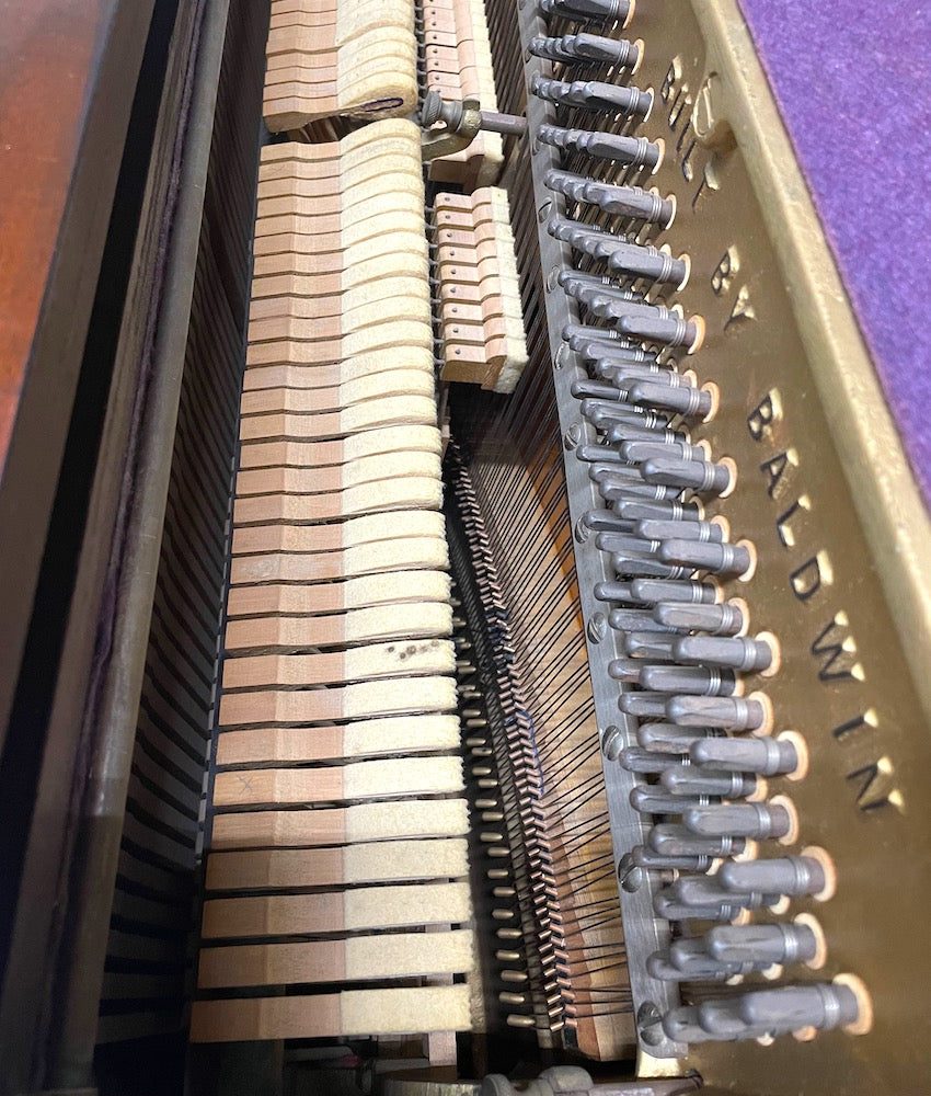 Acrosonic by Baldwin Upright Piano in Satin Mahogany Finish - Perfect for Home, Studio & Professional Use