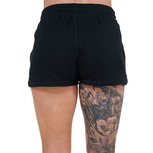 Rest Day Shorts for Men & Women - Comfortable Lounge Shorts in Black | Perfect for Relaxing at Home, Yoga, and Casual Wear