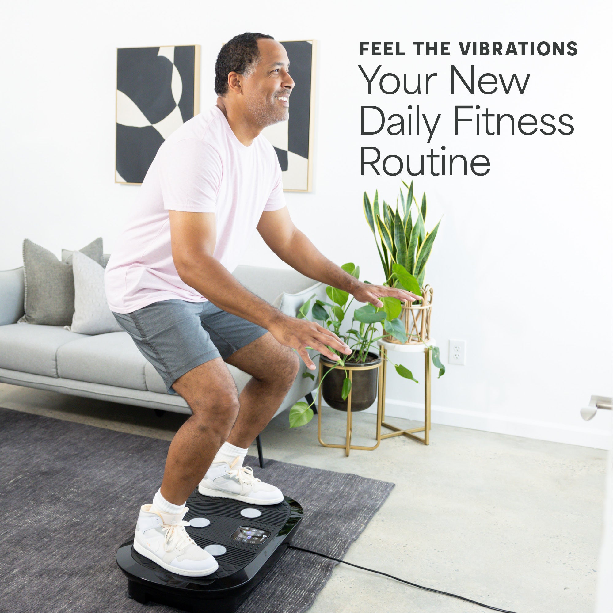 Rumblex Plus 4D Vibration Plate Machine - Full Body Workout & Weight Loss Equipment for Home Gym - Perfect for Muscle Toning, Circulation & Recovery