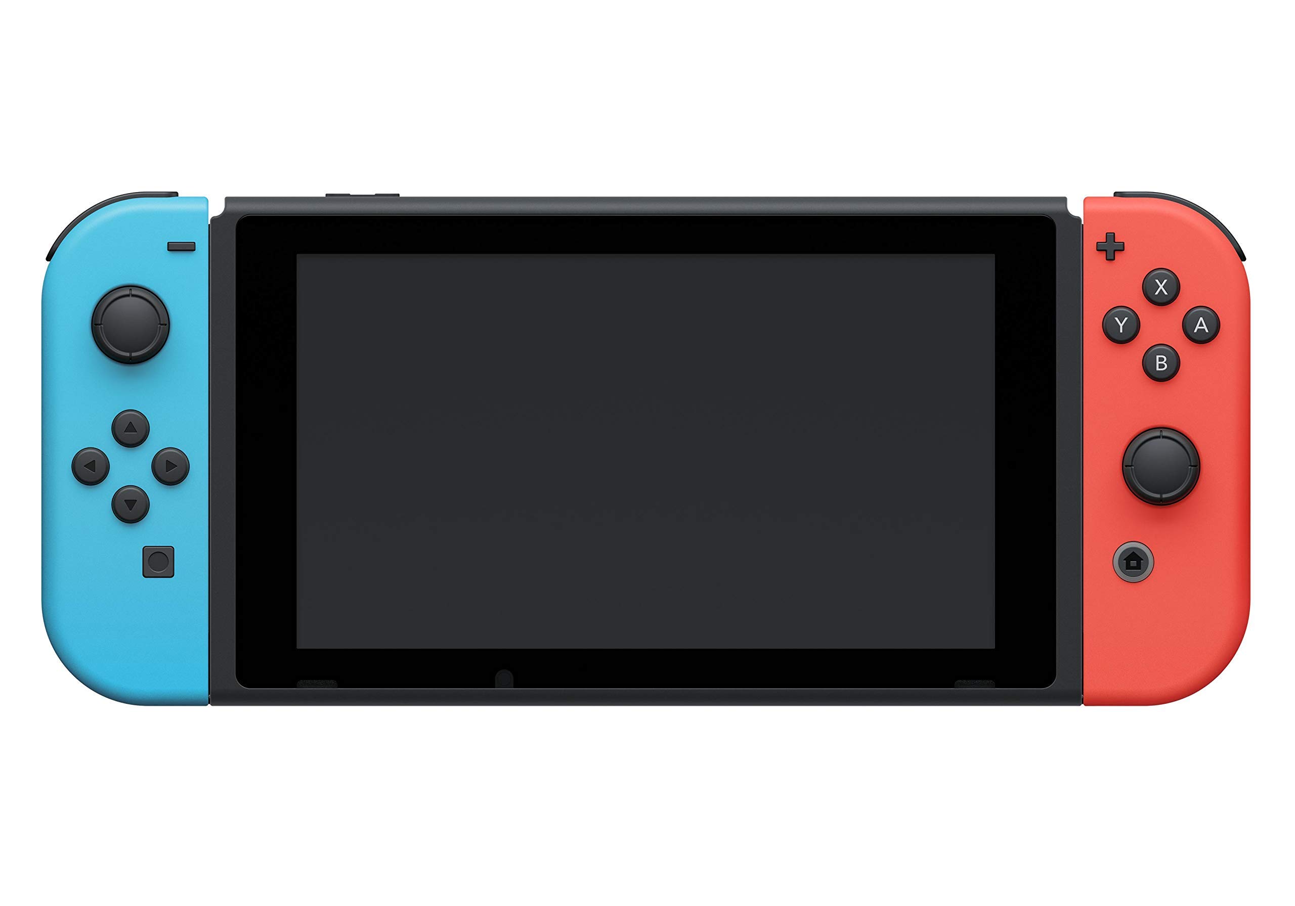 Nintendo Switch Console (Neon Red/Neon Blue) - Certified Refurbished | Portable Gaming System for Home & Travel, Multiplayer Fun with Family & Friends