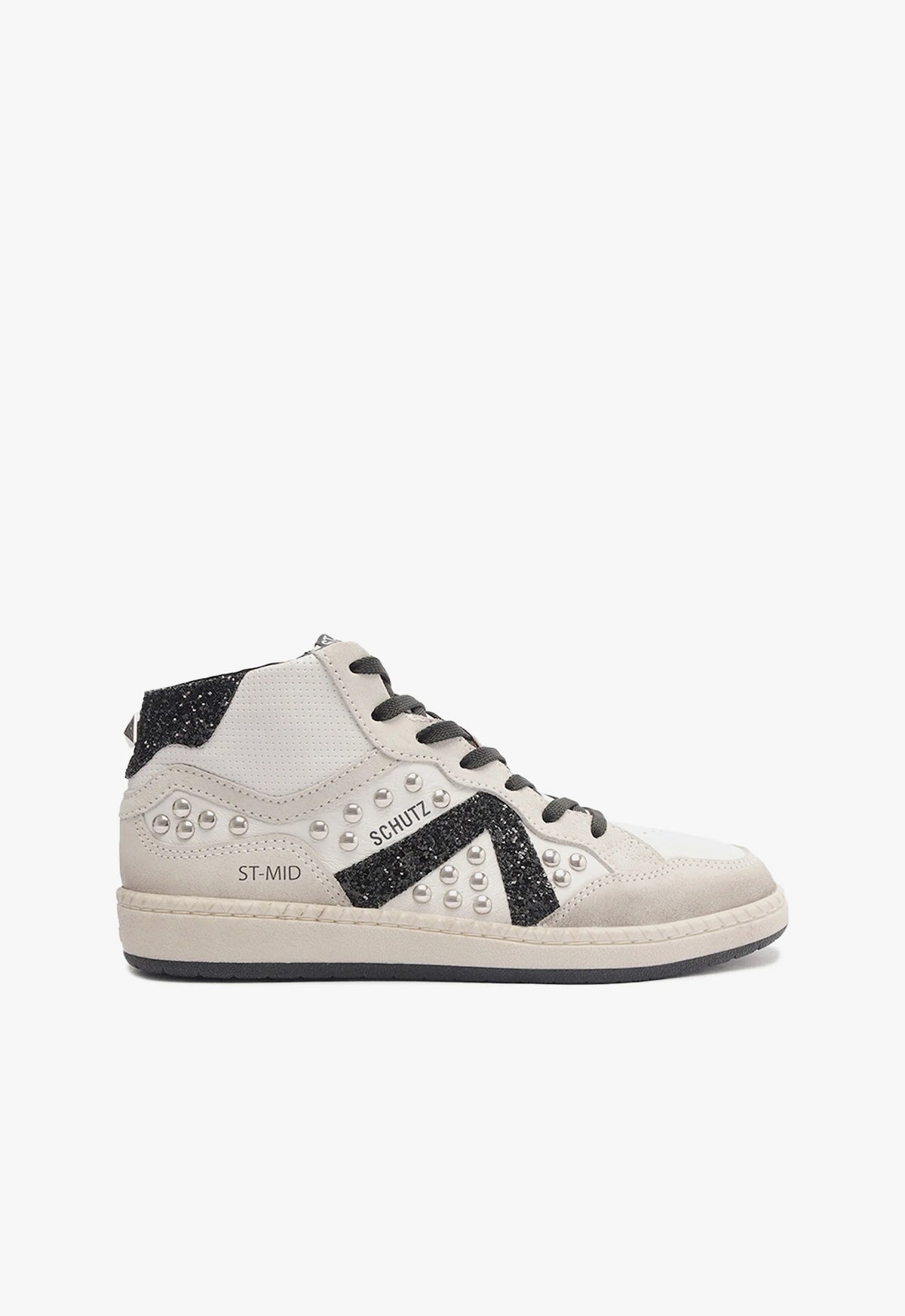 ST Mid Rock Sneaker - Men's High-Top Skate Shoes for Streetwear & Casual Wear | Durable & Comfortable Sneakers for Skating, Walking & Everyday Use