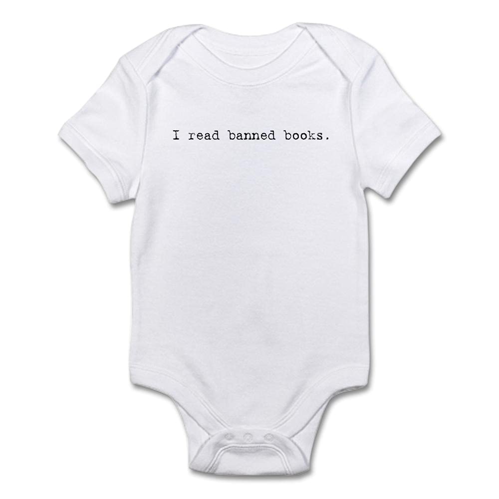 Banned Books Baby Bodysuit - Cute Infant Bodysuit for Book Lovers - Perfect for Library Visits, Storytime & First Amendment Support