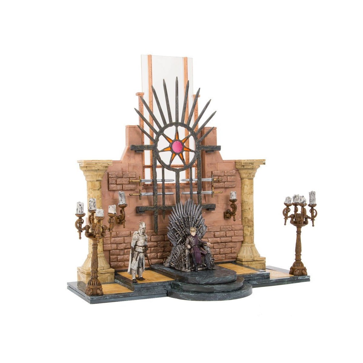 McFarlane Toys Game of Thrones Iron Throne Room Building Set - Official Collectible Construction Kit for Fans & Display - Perfect for Home Decor, Gifts, and Game of Thrones Merchandise Collections