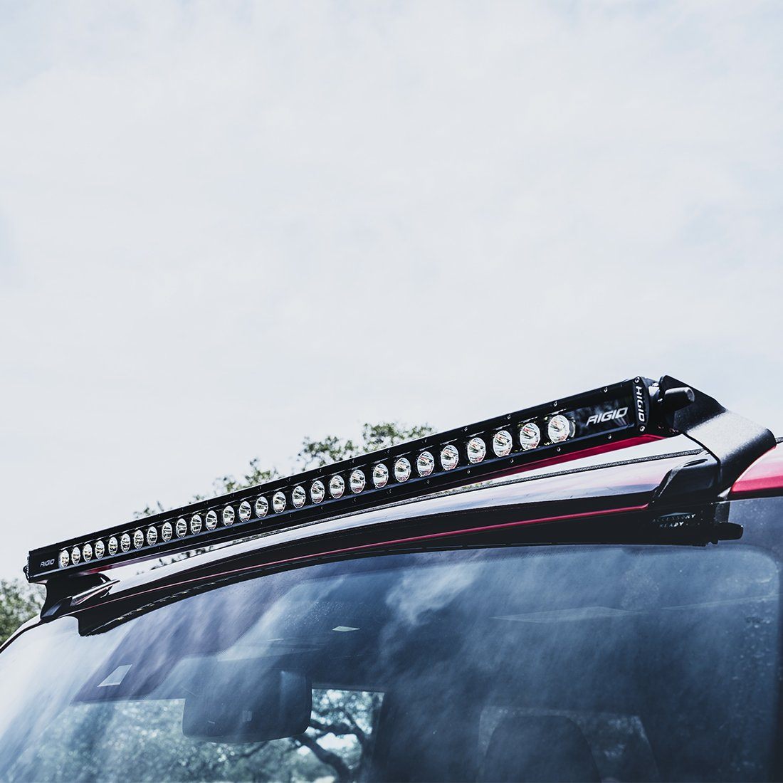 2021-2023 Ford Bronco Rigid SR Series LED Light Bar Roof Mount Kit - Off-Roading, Camping & Night Driving Accessories
