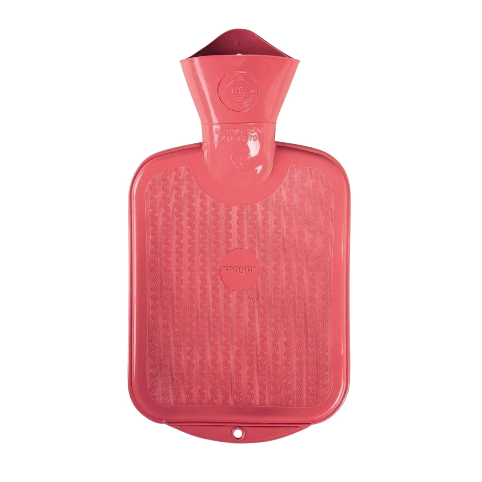 0.8L Pink Sanger Hot Water Bottle - Warm & Cozy for Winter Nights, Period Pain Relief, and Cold Weather Comfort - Perfect for Home, Office, and Travel Use