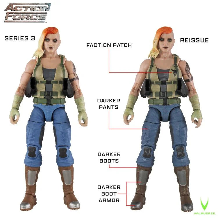 Action Force Series 3: Pandora Reissue Action Figure - Collectible Military Toy for Display & Play - Perfect for Collectors, Gift Giving & Action Scenes