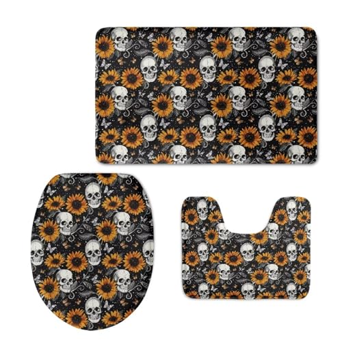 Skull and Sunflower