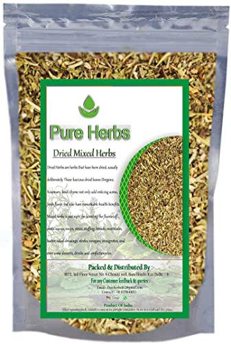 Organic Dried Mixed Herbs 50g - Premium Culinary Herbs for Cooking, Seasoning & Gourmet Recipes - Perfect for Soups, Salads, Pasta & Mediterranean Dishes