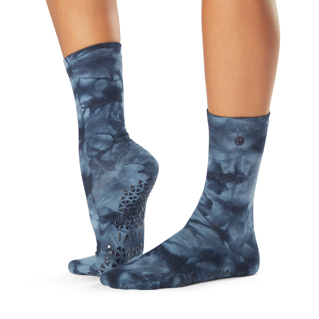 Tavi Noir Jess Grip Socks - Non-Slip Yoga Socks for Women, Anti-Skid Workout Socks with Grips for Pilates, Barre, Dance & Home Use