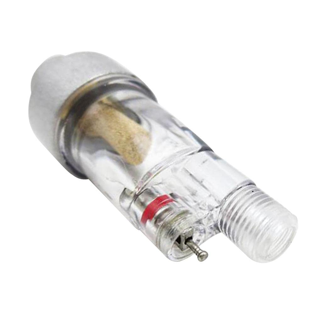 LOVIVER 1/8 Inch In-Line Mini Air Filter Oil Water Separator for Air Compressor - Perfect for Spray Painting, Pneumatic Tools & Airbrush Systems