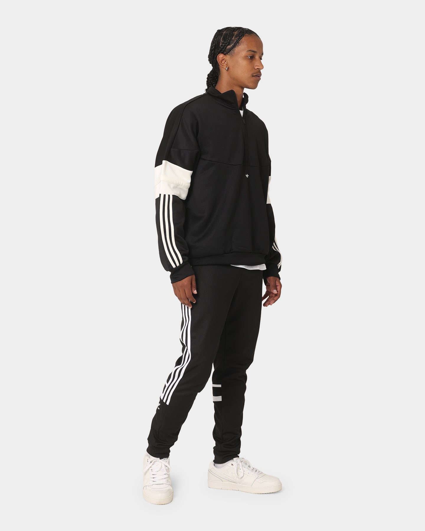Adidas Cutline Pants for Men - Black Athletic Joggers with Stretch Fabric | Gym Workout, Running & Casual Wear