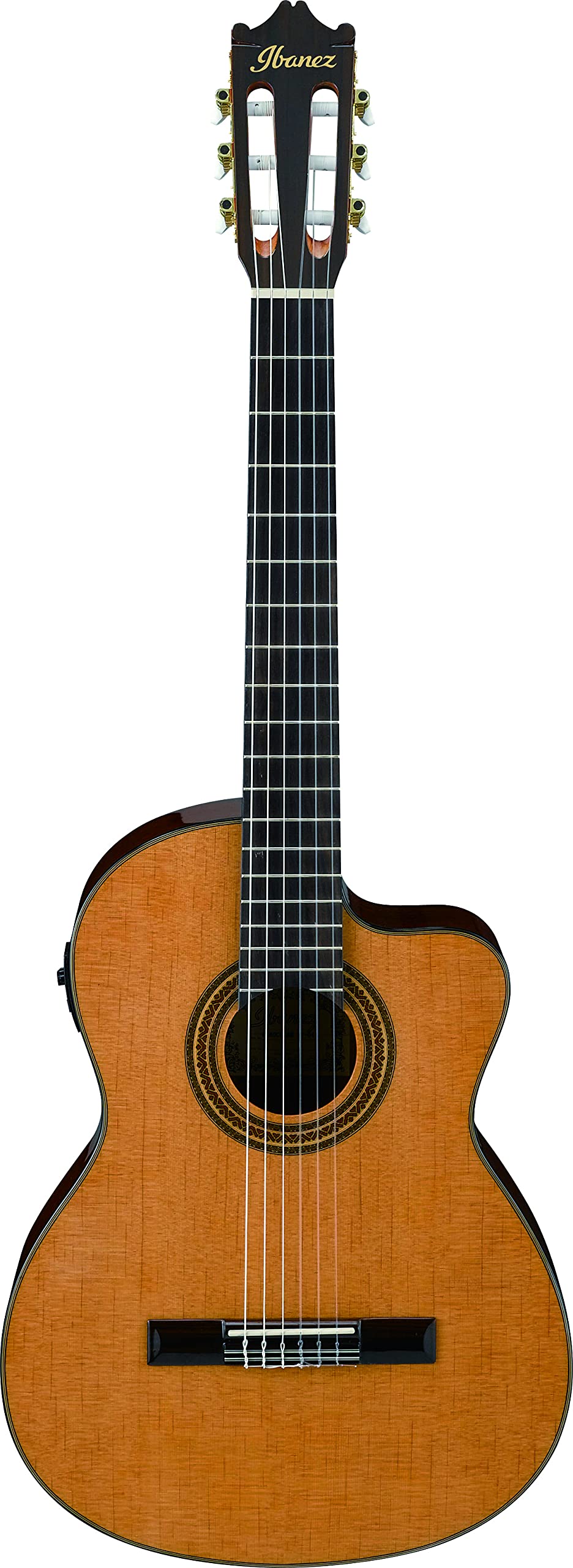 Ibanez GA6CE 6-String Classical Acoustic Guitar - Right-Handed, Natural Finish - Perfect for Beginners, Performances & Studio Recording