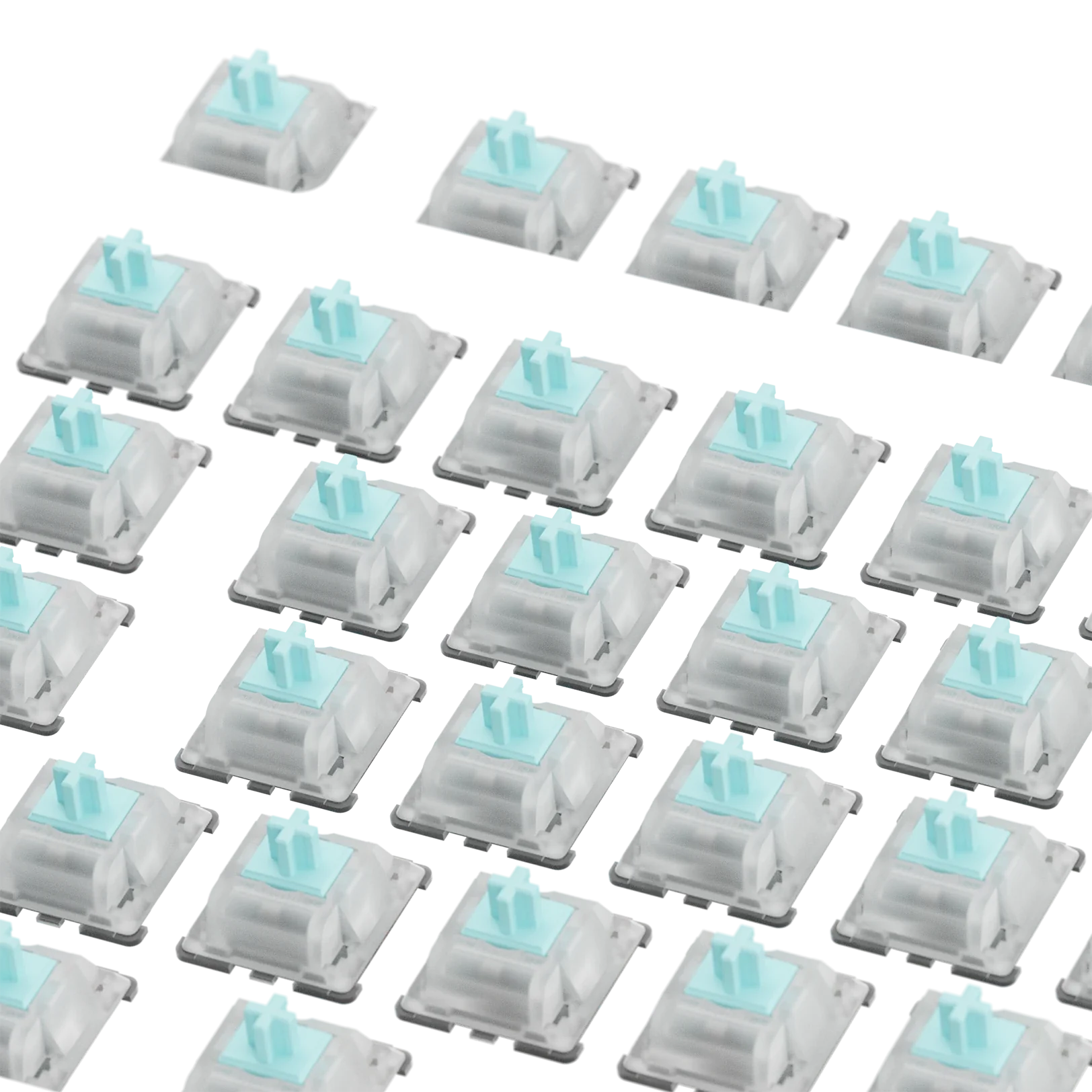 Glorious Lynx Silent MX 75 ISO Mechanical Keyboard Switches - Linear & Quiet for Gaming, Typing & Office Work
