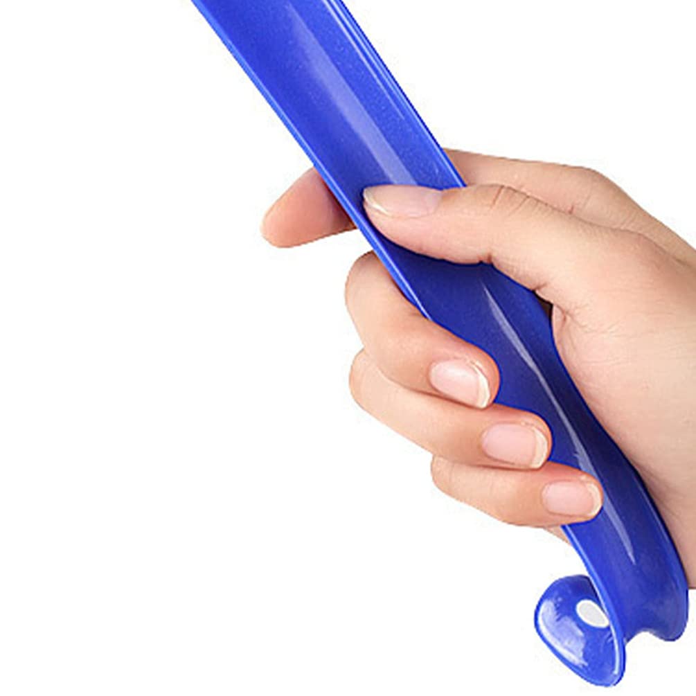 3-Pack Hanging Shoe Horns for Elderly - Durable Shoe Lift Assist Tool with Hook for Easy Storage - Home & Travel Shoe Accessories for Men & Women - Perfect for Seniors with Mobility Issues