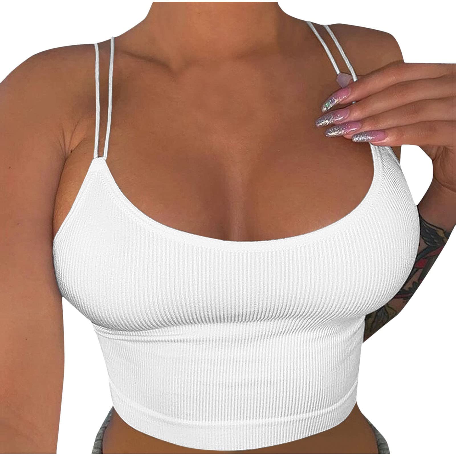 Women's Summer Fashion Tops - Printed Sleeveless Blouse with Suspenders | Casual Wear, Beach Outfits & Vacation Essentials