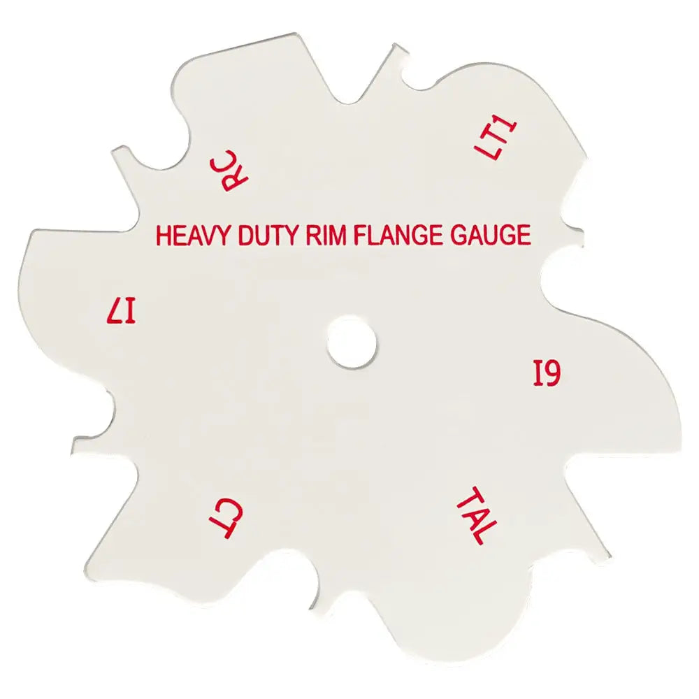 AA Truck Plastic Rim Gauge - Heavy Duty Wheel Measurement Tool for Semi Trucks & Trailers - Perfect for Tire Shops, Fleet Maintenance & Roadside Repairs