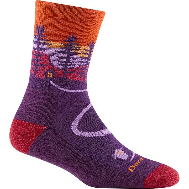 Darn Tough Northwoods Micro Crew Midweight Hiking Socks for Women - Comfortable & Durable for Outdoor Adventures, Hiking, and Everyday Wear