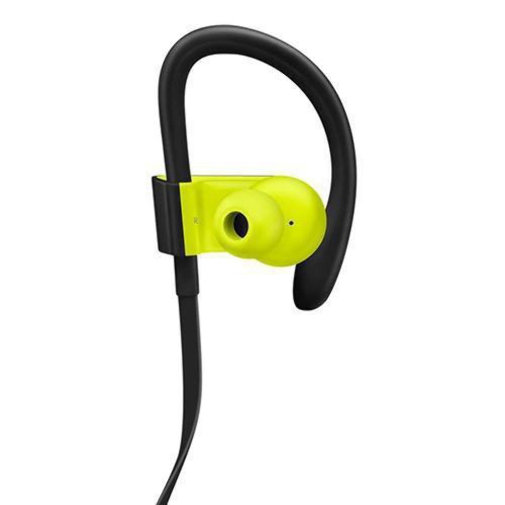 Powerbeats3 Wireless in-Ear Headphones - Shock Yellow | Bluetooth Sports Earbuds with Sweat Resistance & 12-Hour Battery Life for Running, Gym Workouts & Active Lifestyle